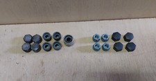 GENUINE VAUXHALL GM LOCKING WHEEL NUT SET AND SPARE NUTS WITH COVERS CAPS
