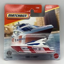 Matchbox 2026 - Coast 2 Coast - MBX Coast Patrol Boat - 3/125 - JHP05 - MBX City