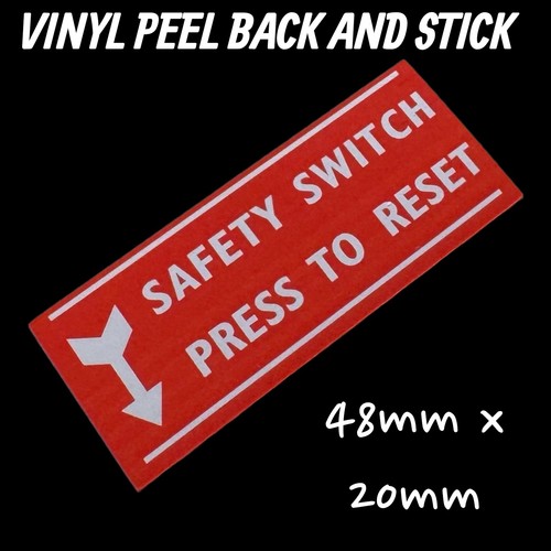 Power tool machine safety - power,