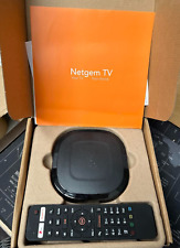 Netgem TV Free view Smart Tv Streaming Box 4K Netgem N7950-T2C-8-AB2