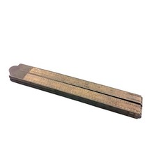 Vintage Folding Wood Ruler