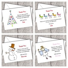 Christmas Thank You Cards ~