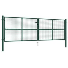 Mesh Garden Gate Steel 400x125
