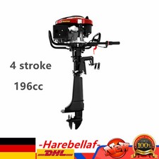 7hp 4-stroke Outboard Motor Air-cooling Boat Engine Heavy Duty Outboard Motor