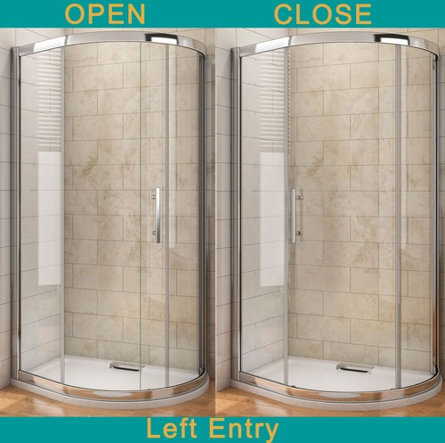 Walk quadrant shower - in,