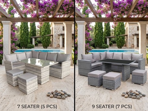 7pcs rattan garden - rattan, furniture