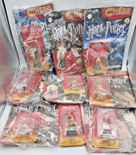 9 x NEW & SEALED DeAgostini Harry Potter Dragon Chess Set Board Pieces + 8 Mags
