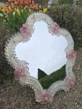 Murano Style Glass Vanity
