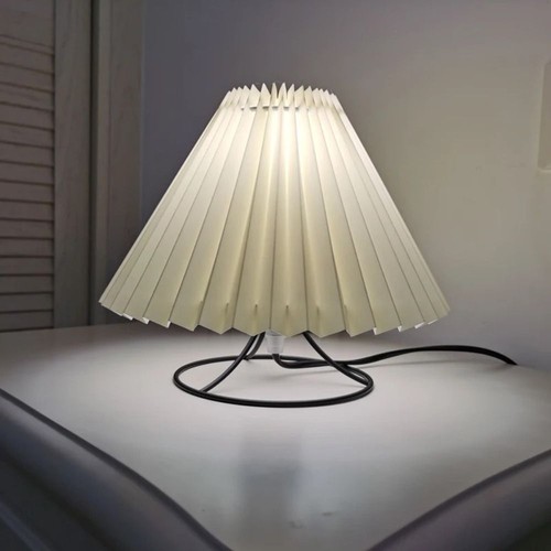 Pleated lampshade e27 - pleated, light