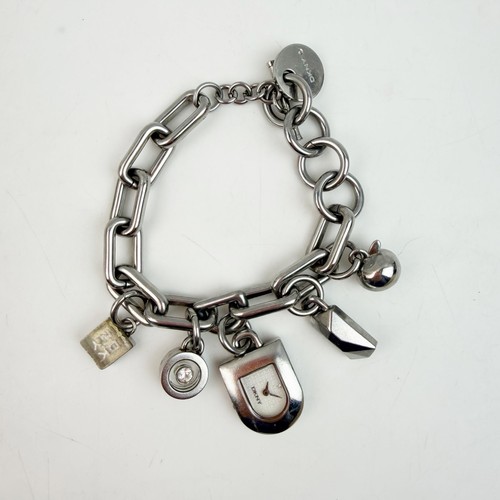 Vtg y2k dkny chunky - chunky, silver