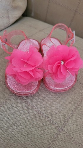 Baby girls pink jelly sandals - jelly,