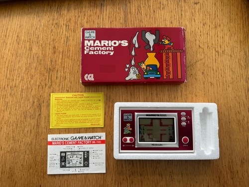 Nintendo game and watch - and,