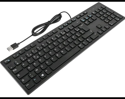Dell usb wired slim keyboard - wired,