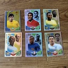 Topps Match Attax Bundle World Cup 2010 Pele 100 Club International Master