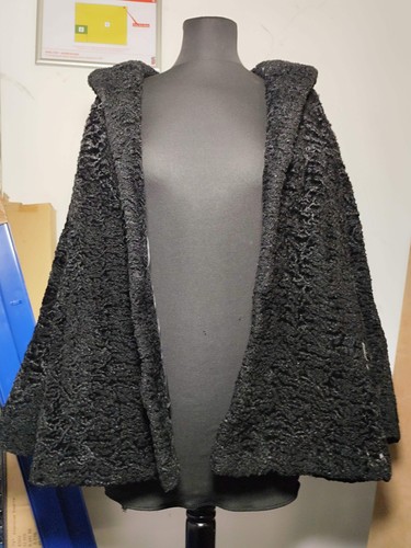 Astraka black faux fur - black,