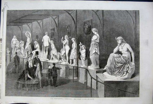 Original old antique print - original,