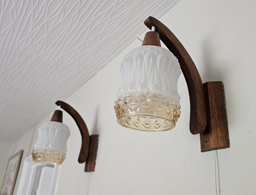 Pair vintage danish teak - danish,