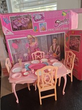 Sindy Pink Dinning Table And