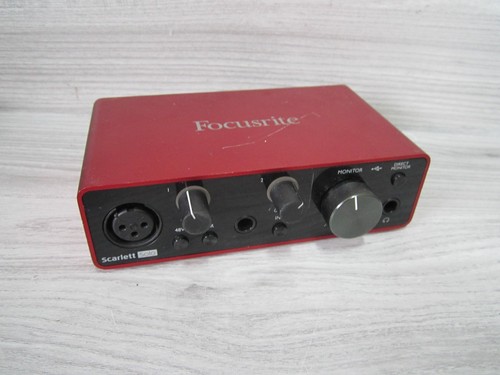 Focusrite scarlett solo - scarlett, 3rd