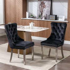 Set of 2 Velvet Dining Chair