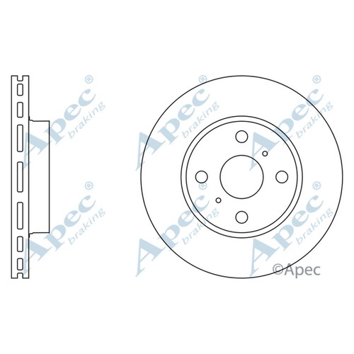 Brake discs vented - brake,
