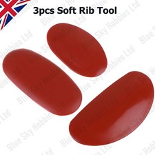 3pcs Soft Rib Tools Rubber