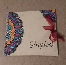 Handmade Scrapbook Memory Book Album Wedding Holiday Story can personalise 8x8"