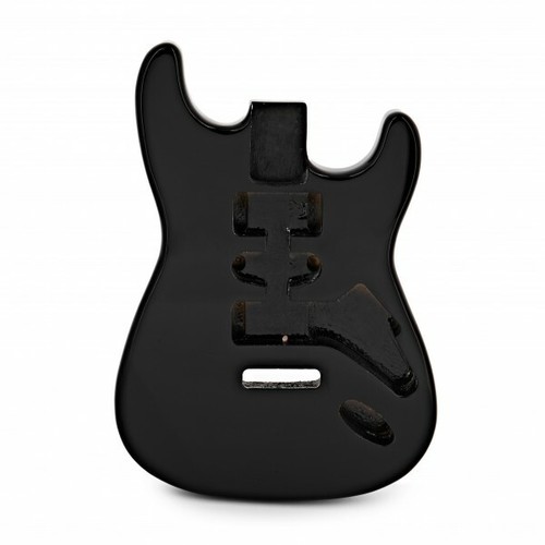 Electric guitar body black - electric,
