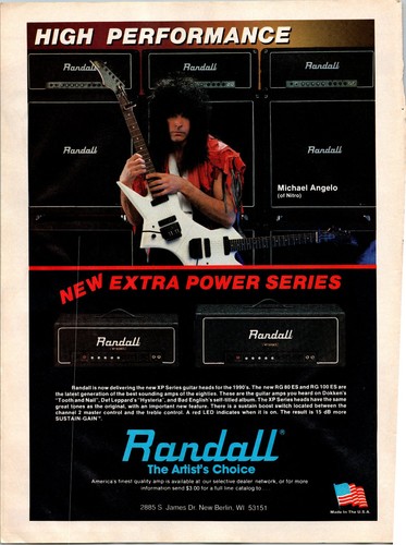 Randall michael angelo - michael, guitar