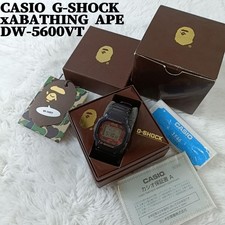 G-SHOCK DW-5600VT A BATHING APE Collaboration Brown Camouflage Limited 2000