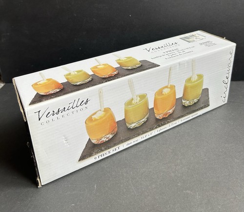 Piece pudding glasses slate - 9,