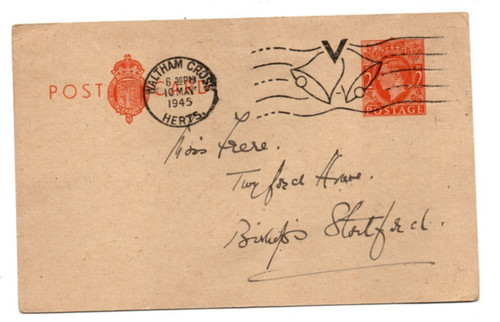 Postal stationery kgvi 2d - gb,