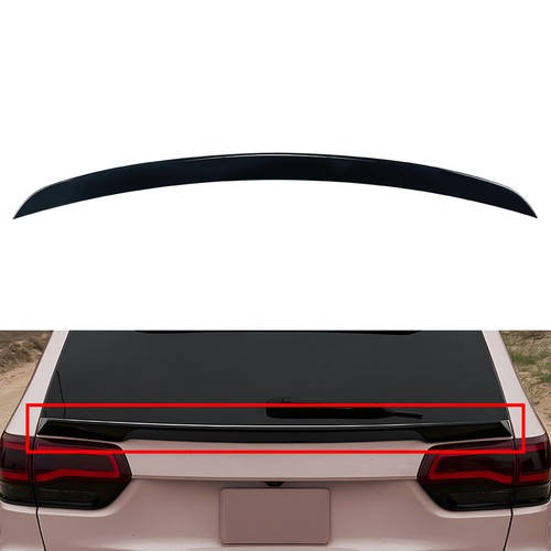Rear trunk middle spoiler wing - trunk,