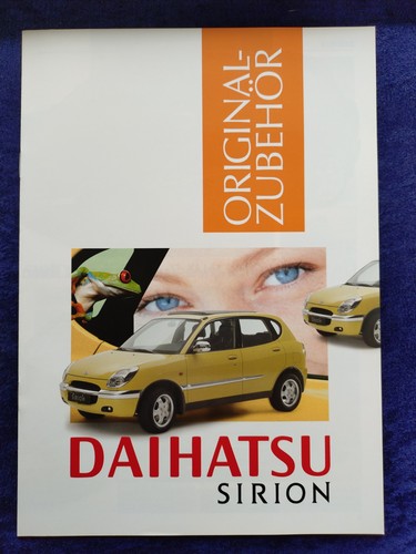 Daihatsu sirion accessories - daihatsu,