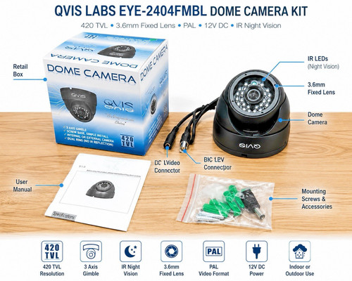 Qvis labs eye 2404fmbl 420tvl - labs,