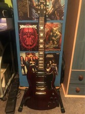 Vintage SG guitar Cherry Red 6