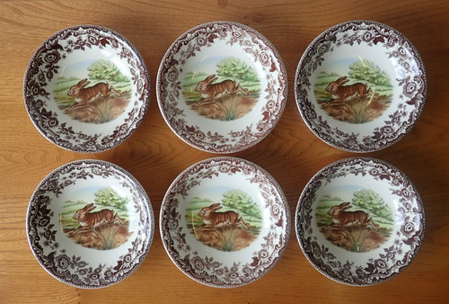 Spode woodland cereal soup - spode,