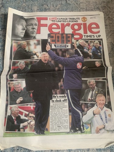 Page football magazine - 12-page,