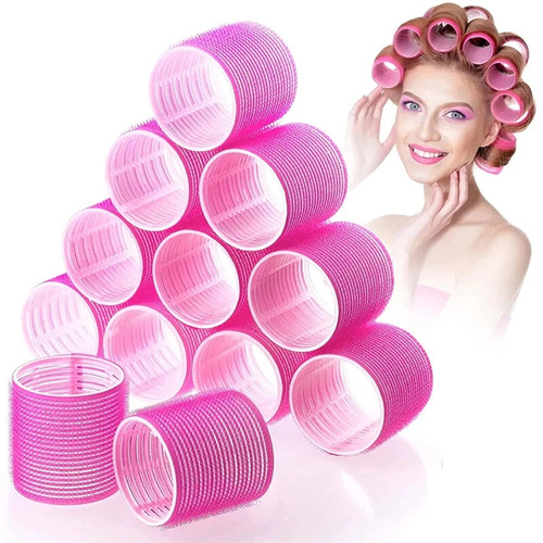 Jumbo hair rollers self grip - jumbo,