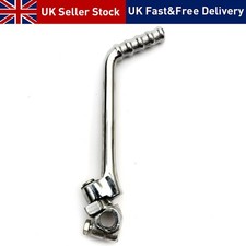 EXTRA LONG CHROME CRANKED 16mm PIT BIKE KICK START for 140cc 150cc 160cc PITBIKE