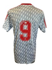 IAN RUSH SIGNED LIVERPOOL FC