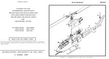 Bell AH-1 Cobra Helicopter Parts Repair Manual Historic 1980s period PDF archive