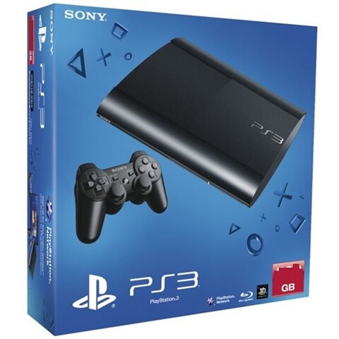 Ps3 super slim console 500gb - ps3,
