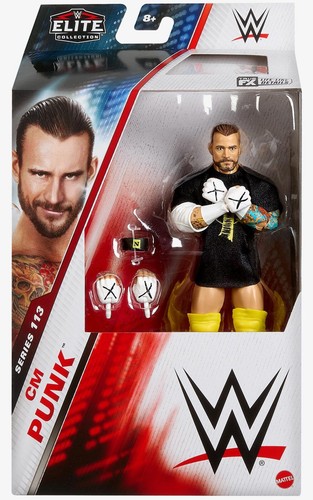 Punk wwe elite collection - cm,