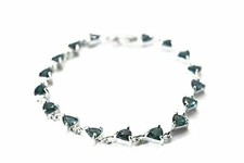 Silver Bracelet Topaz Genuine