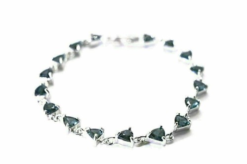 Silver bracelet london topaz - bracelet,