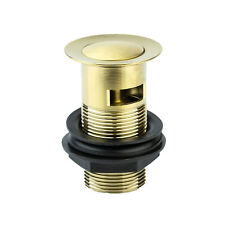 Brushed Brass Gold Slotted