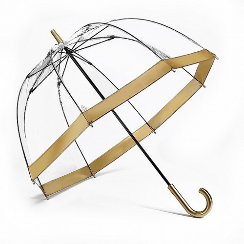 Fulton birdcage gold umbrella - birdcage,