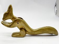 ANTIQUE BRASS SQUIRREL