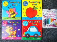 MY FIRST COLOURING BOOKS & 20